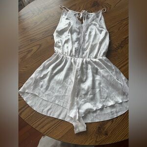 Victoria's Secret Ivory Lace-Trim Slip